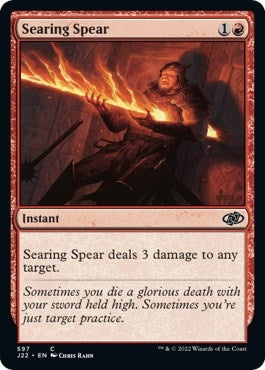 Searing Spear [Jumpstart 2022] | Silver Goblin