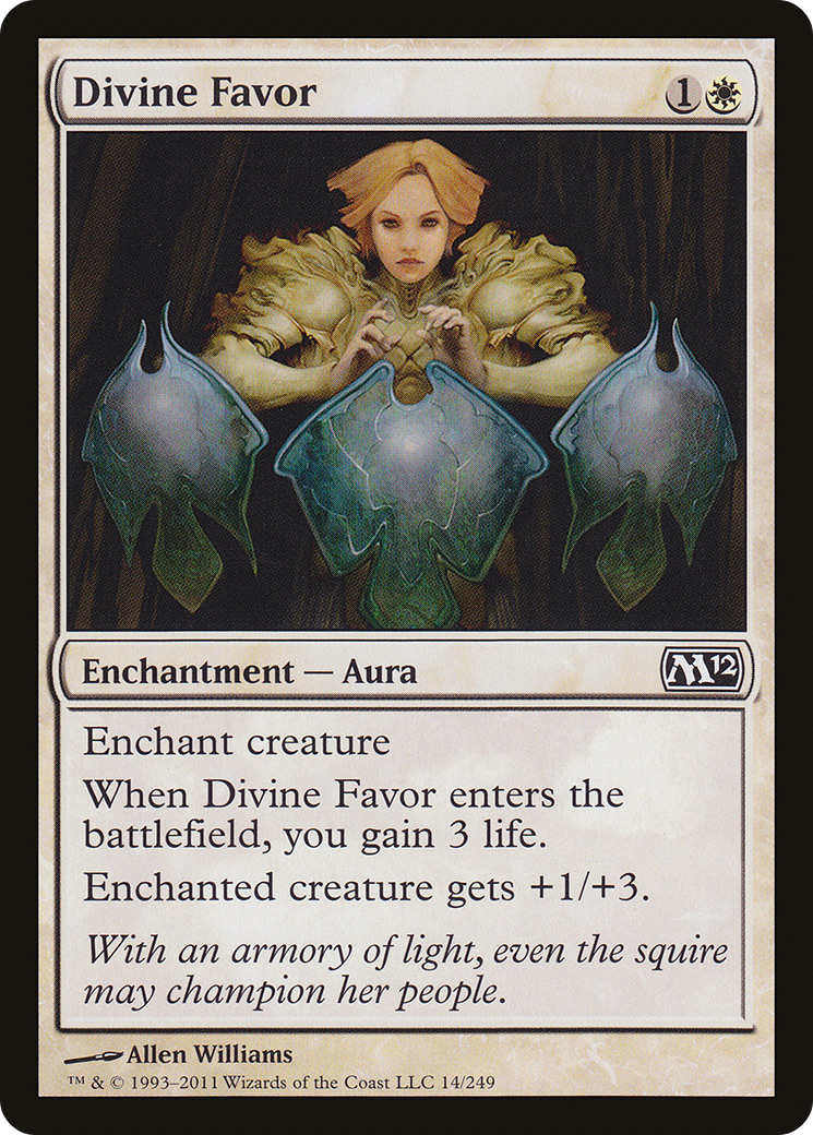 Divine Favor [Magic 2012] Foil