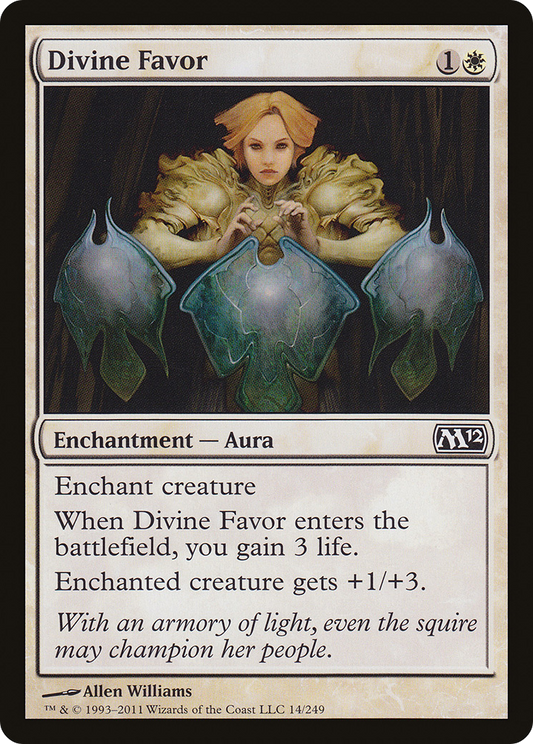 Divine Favor [Magic 2012] Foil