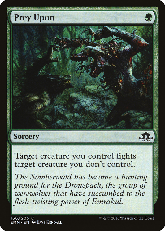 Prey Upon [Eldritch Moon] Foil