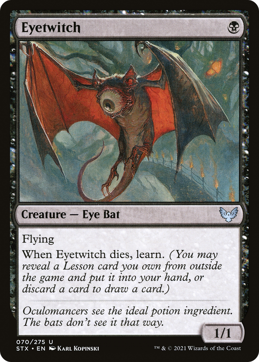 Eyetwitch [Strixhaven: School of Mages] Foil
