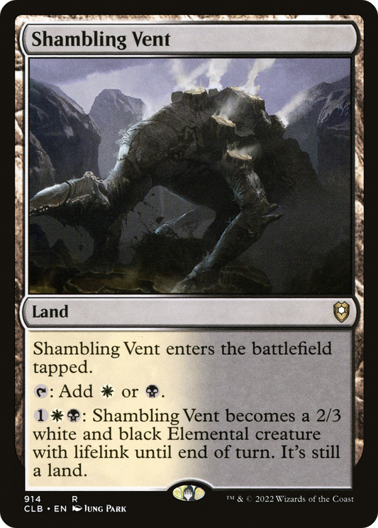 Shambling Vent [Commander Legends: Battle for Baldur's Gate]