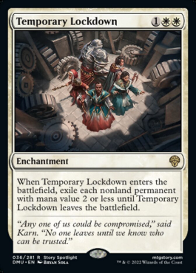 Temporary Lockdown [Dominaria United] | Silver Goblin