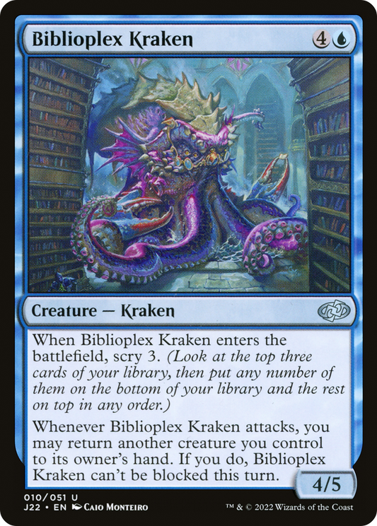 Biblioplex Kraken [Jumpstart 2022]