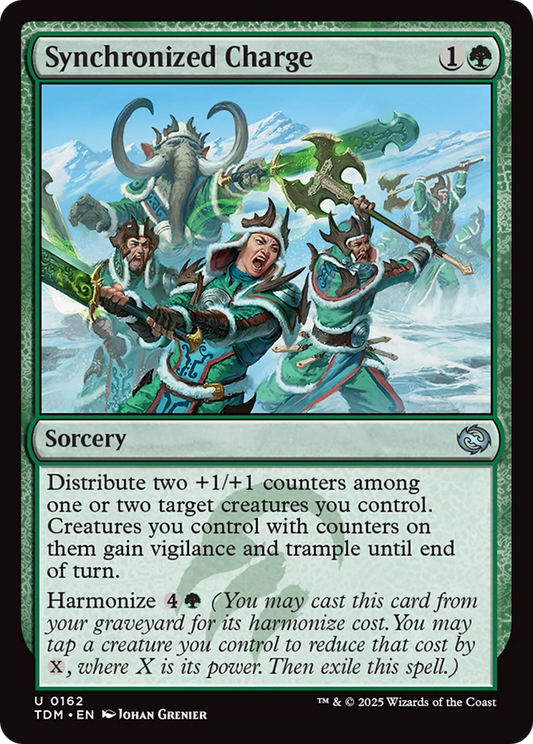 Synchronized Charge (162) Foil - Tarkir: Dragonstorm