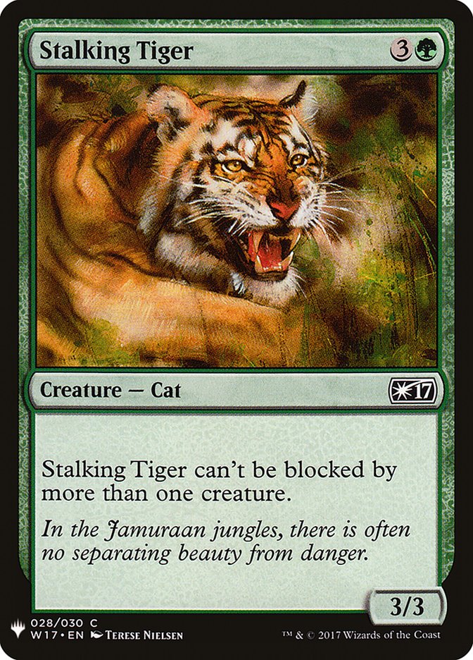 Stalking Tiger [Mystery Booster] | Silver Goblin