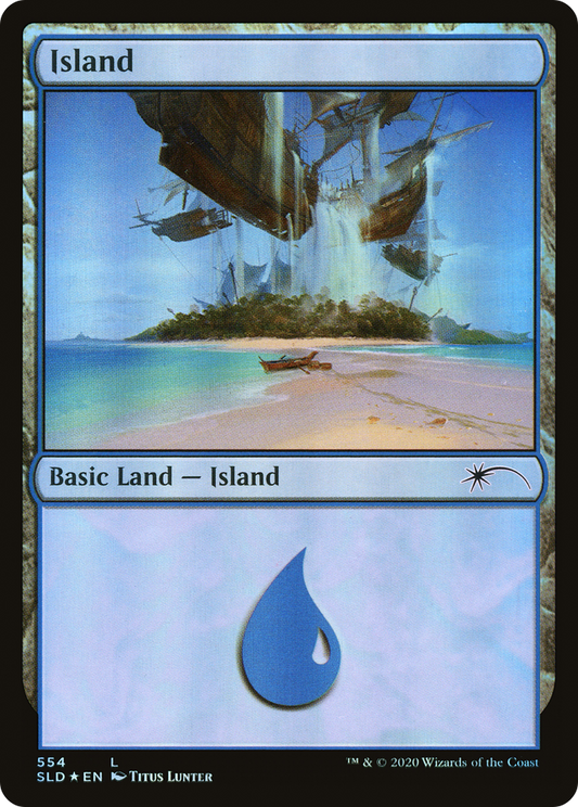 Island (Pirates) (554) [Secret Lair Drop Promos]