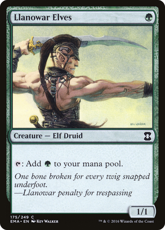 Llanowar Elves (175) - Eternal Masters