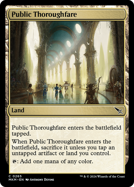 Public Thoroughfare [Murders at Karlov Manor] Foil