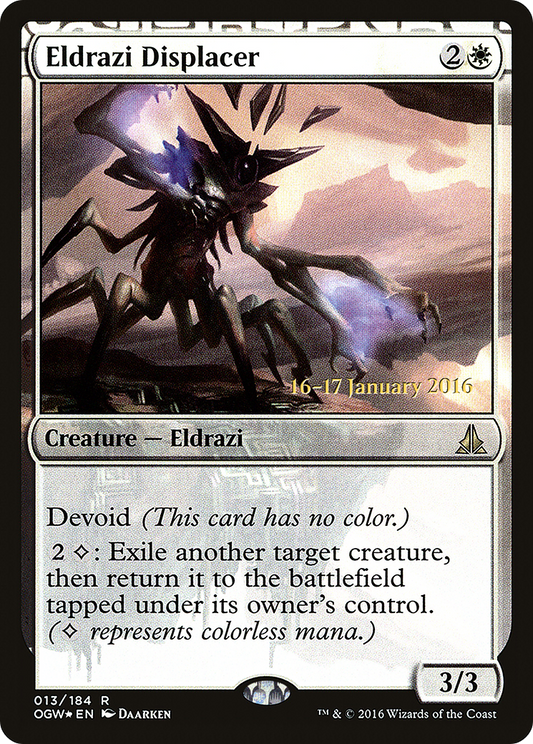 Eldrazi Displacer [Oath of the Gatewatch Prerelease Promos]