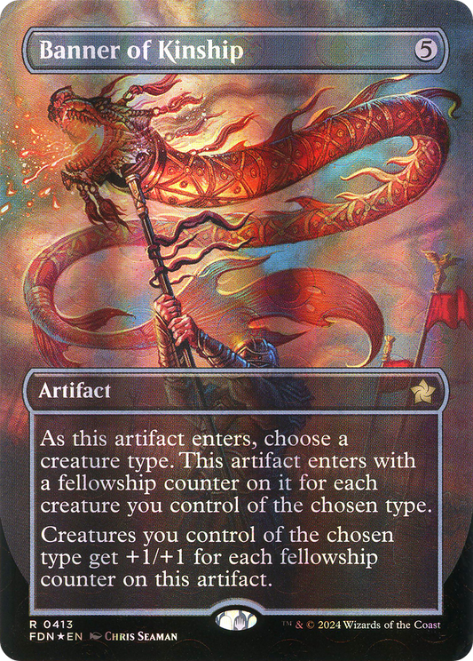 Banner of Kinship(Borderless) Foil (413)