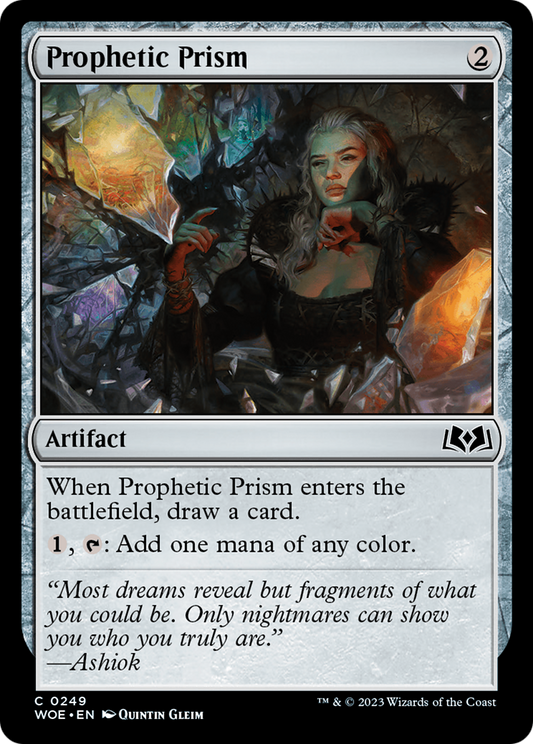 Prophetic Prism [Wilds of Eldraine] Foil