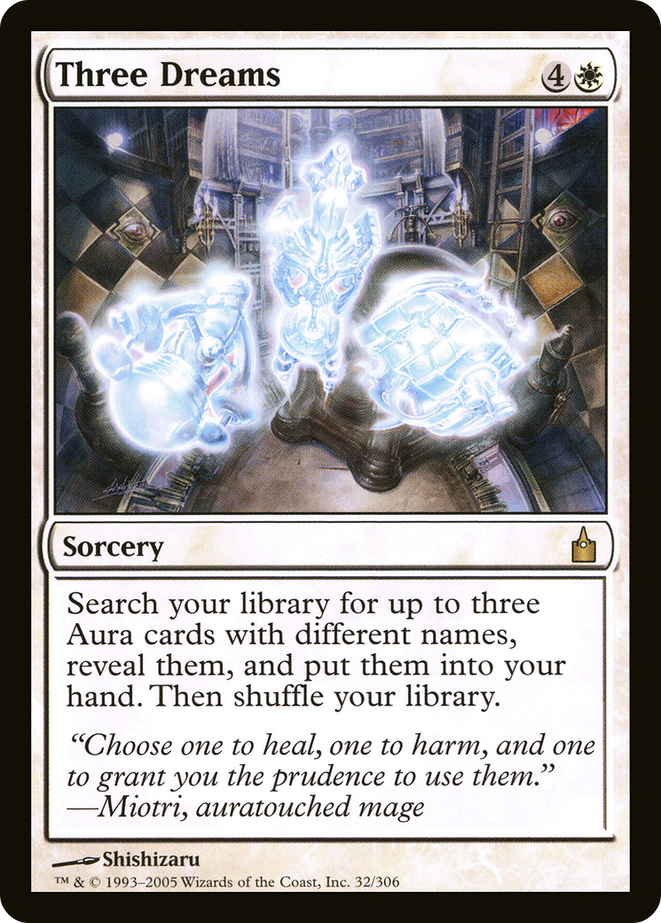 Three Dreams (032) Foil - Ravnica: City of Guilds