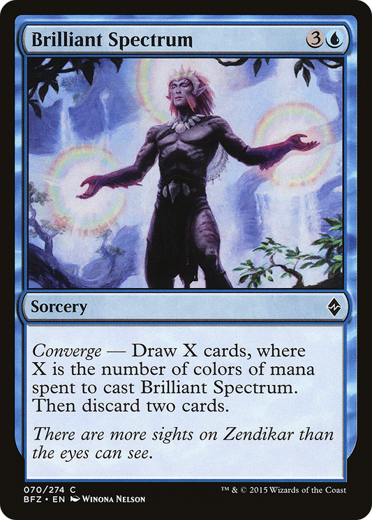 Brilliant Spectrum [Battle for Zendikar] Foil