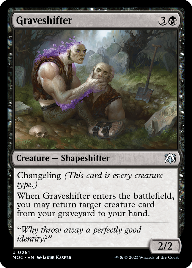 Graveshifter [March of the Machine Commander] | Silver Goblin