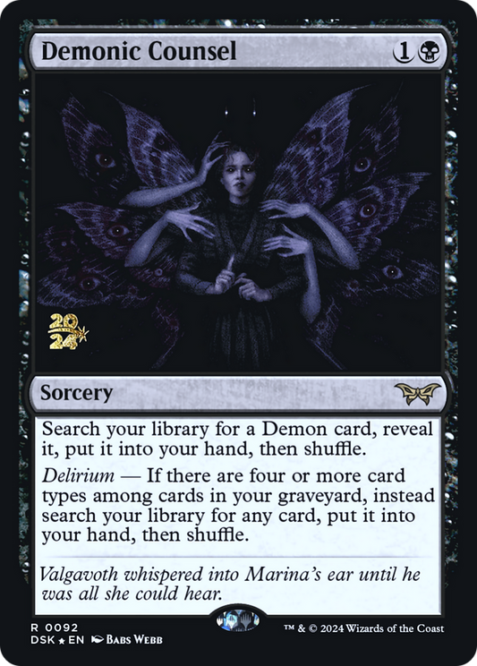 Demonic Counsel Foil (92S)