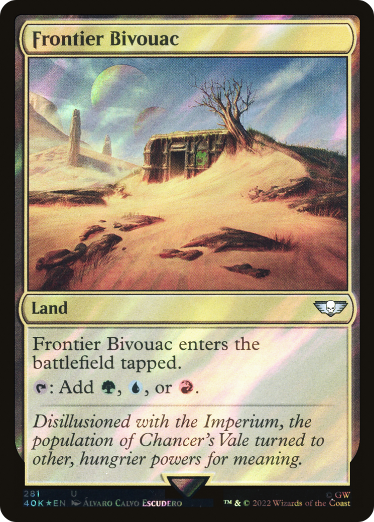Frontier Bivouac (Surge Foil) [Warhammer 40,000]