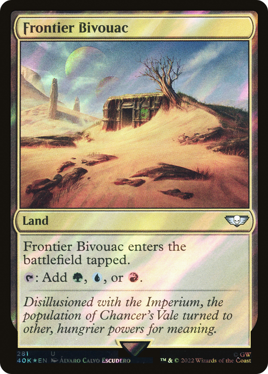 Frontier Bivouac (Surge Foil) [Warhammer 40,000]
