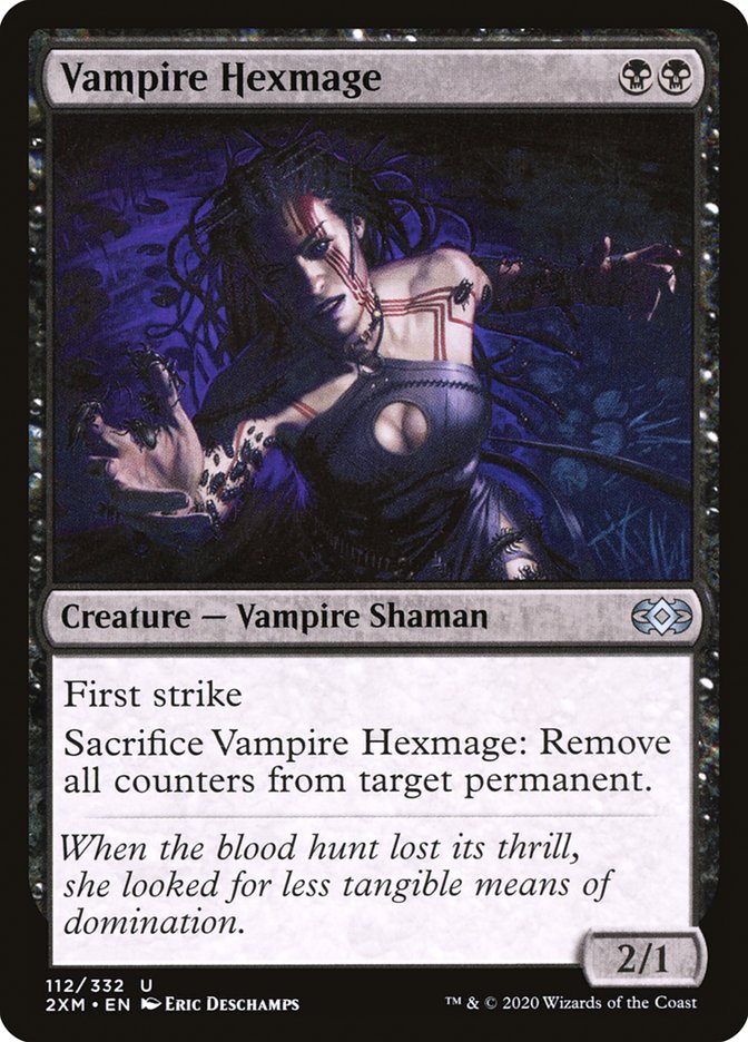 Vampire Hexmage [Double Masters] | Silver Goblin