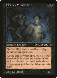 Nether Shadow (Oversized) [Oversize Cards] | Silver Goblin