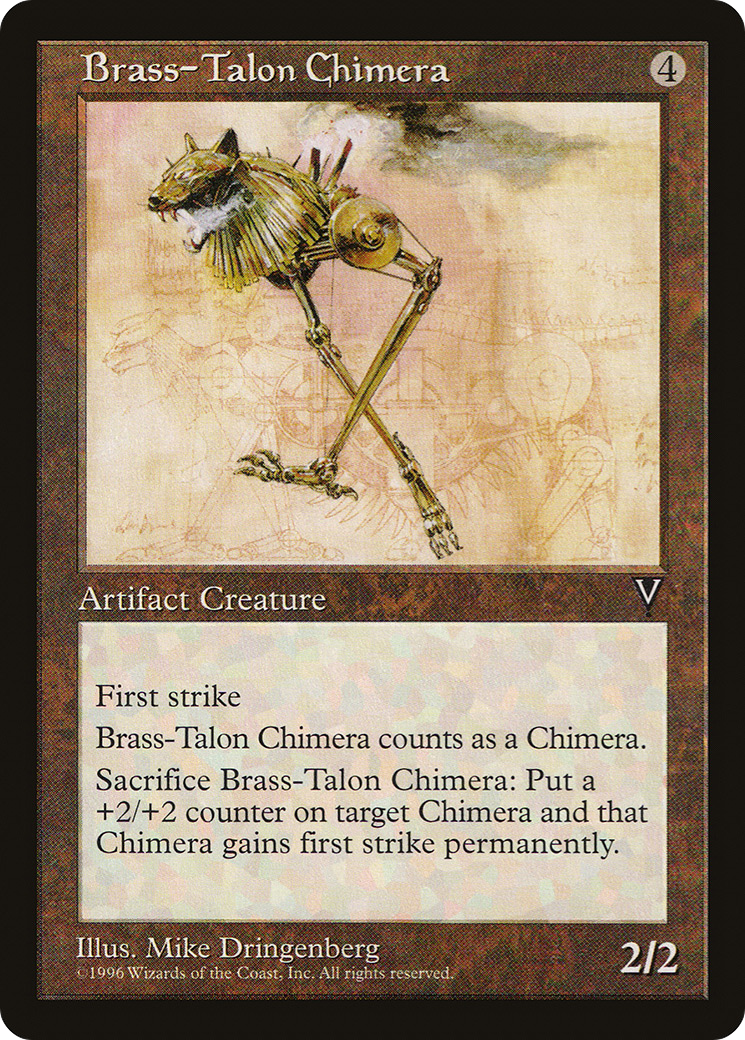 Brass-Talon Chimera [Visions] | Silver Goblin