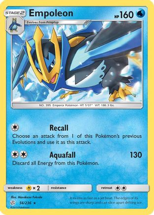 Empoleon (56) Reverse Holofoil - Cosmic Eclipse