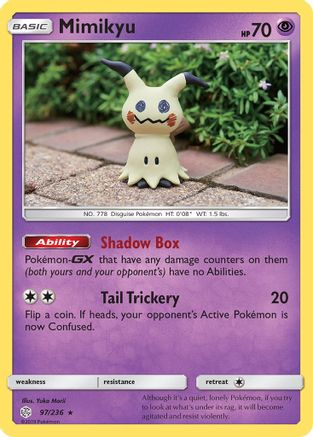 Mimikyu (97) Reverse Holofoil - Cosmic Eclipse