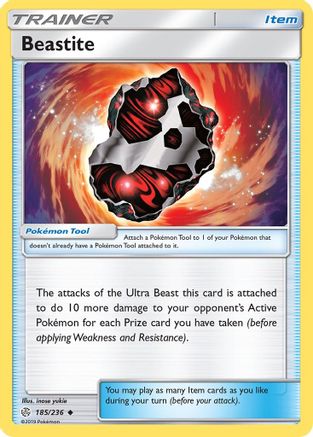 Beastite (185/236) [Sun & Moon: Cosmic Eclipse] | Silver Goblin