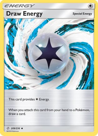 Draw Energy (209) Reverse Holofoil - Cosmic Eclipse