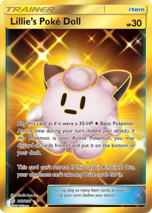 Lillie's Poke Doll (Secret) (267) Holofoil - SM  Cosmic Eclipse