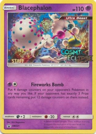 Blacephalon - SM221 (Prerelease) [Staff] (SM221) Holofoil - SM Promos