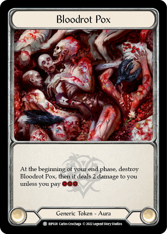Bloodrot Pox [RIP028] (Outsiders Riptide Blitz Deck) | Silver Goblin