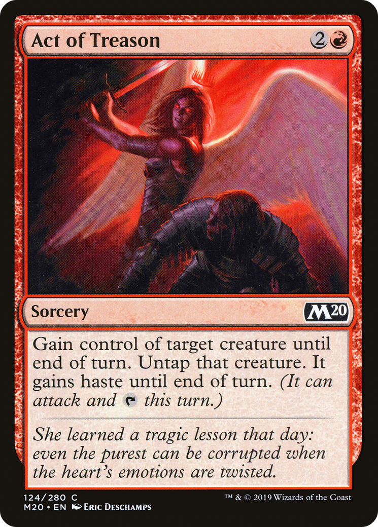 Act of Treason [Core Set 2020] Foil