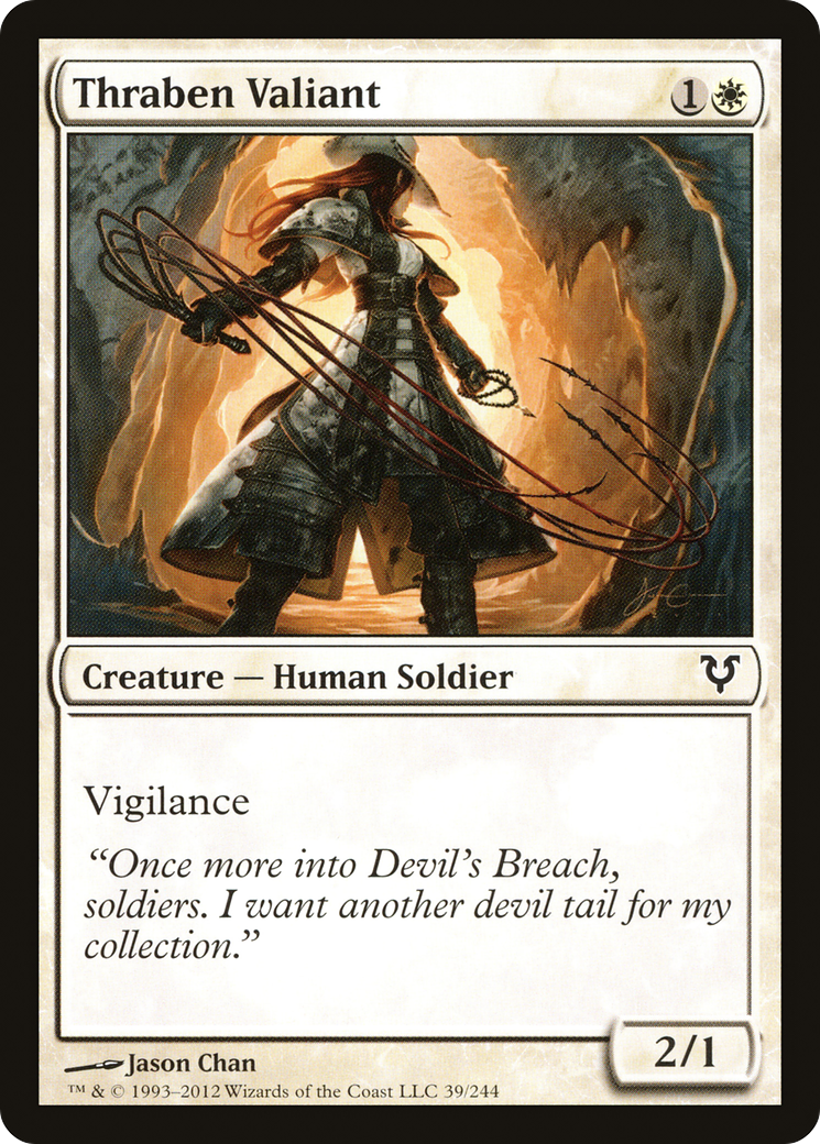 Thraben Valiant (039) - Avacyn Restored