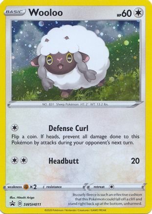 Wooloo (SWSH011) [Sword & Shield: Black Star Promos] | Silver Goblin