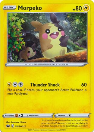 Morpeko - SWSH012 (SWSH012) Holofoil - SWSH Sword & Shield Promo Cards