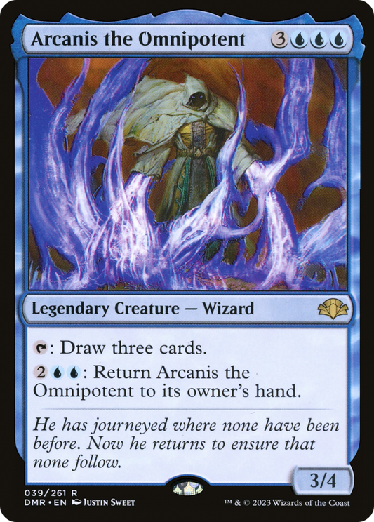 Arcanis the Omnipotent [Dominaria Remastered] Foil