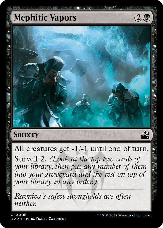 Mephitic Vapors [Ravnica Remastered] Foil