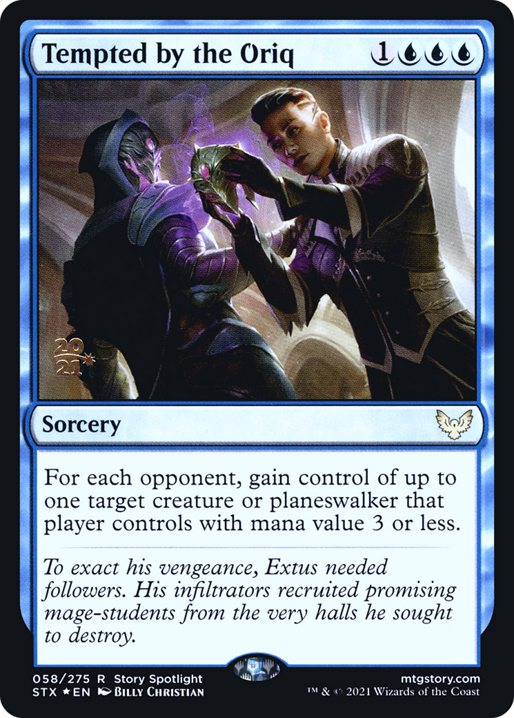 Tempted by the Oriq (058) Foil - Strixhaven: School of Mages Promos
