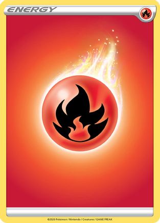 Fire Energy () Reverse Holofoil - Sword & Shield