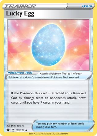 Lucky Egg (167) Reverse Holofoil - Sword & Shield