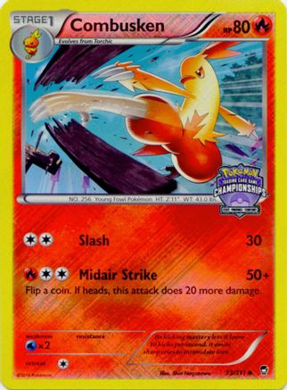 Combusken - 13/111 (State Championships) (13) Reverse Holofoil - League & Championship Cards