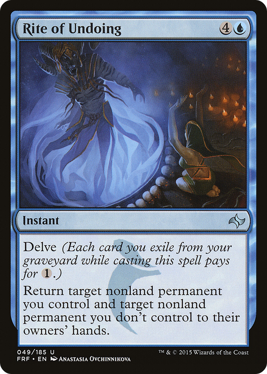 Rite of Undoing [Fate Reforged] Foil