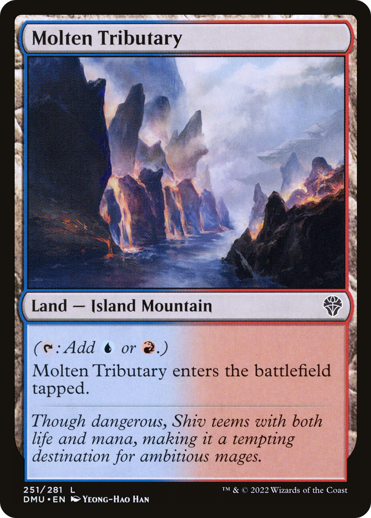 Molten Tributary [Dominaria United] Foil