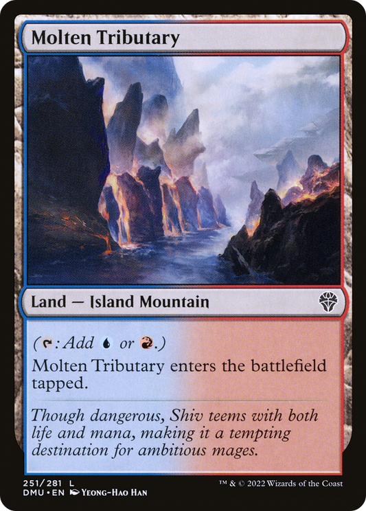 Molten Tributary [Dominaria United] Foil