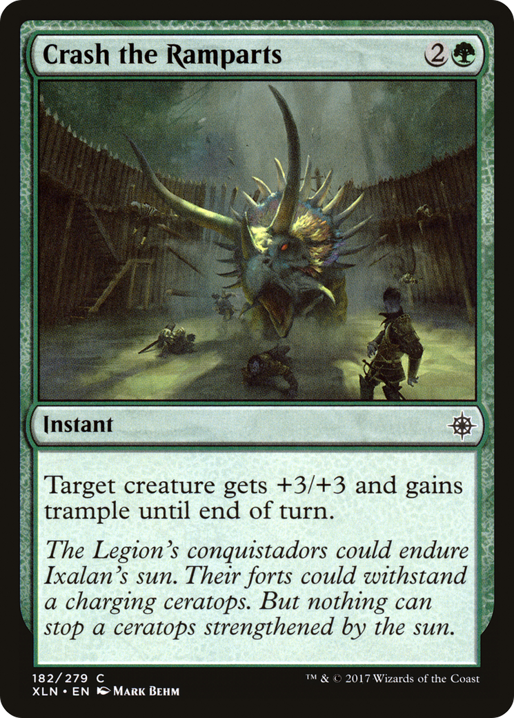 Crash the Ramparts [Ixalan] Foil