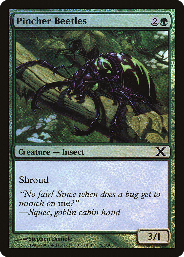 Pincher Beetles (285) Foil - Tenth Edition