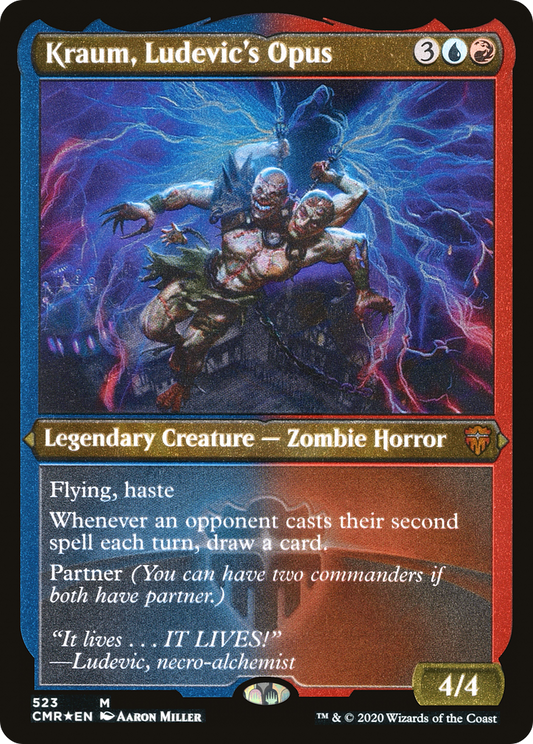 Kraum, Ludevic's Opus (Etched) [Commander Legends]