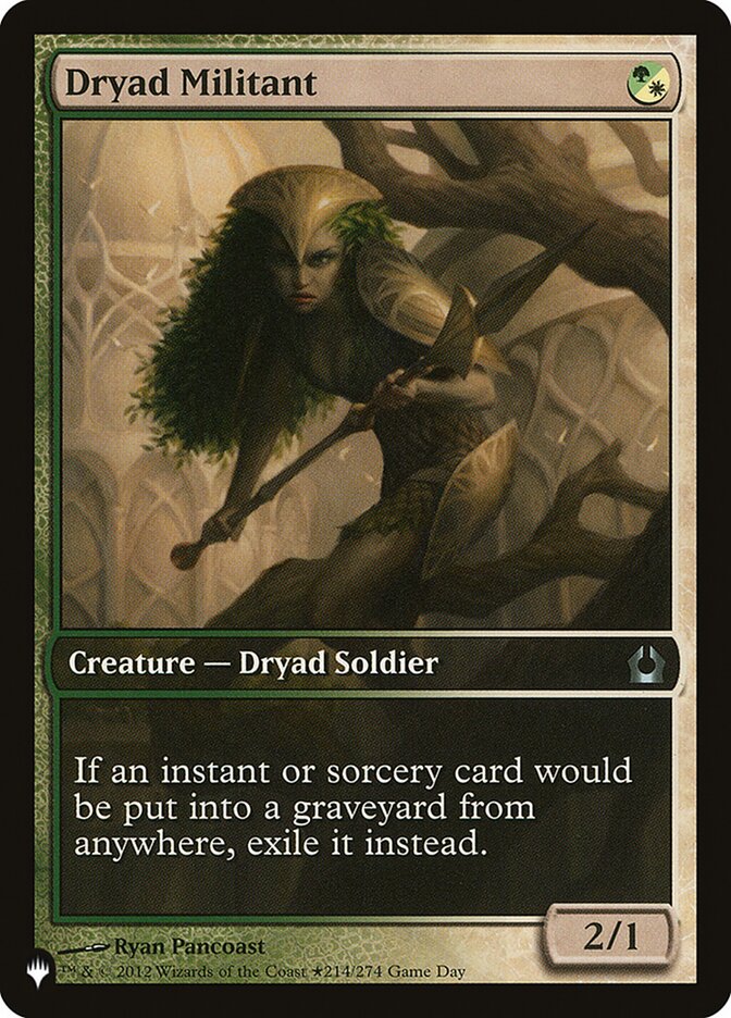 Dryad Militant [The List] | Silver Goblin