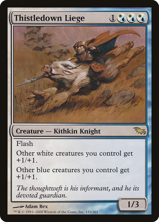 Thistledown Liege [Shadowmoor] Foil